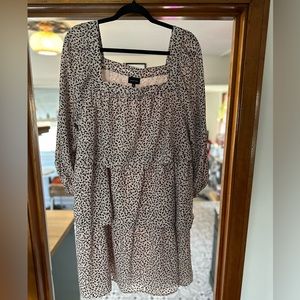 Who What Wear NWT Flirty Knee Length Dress